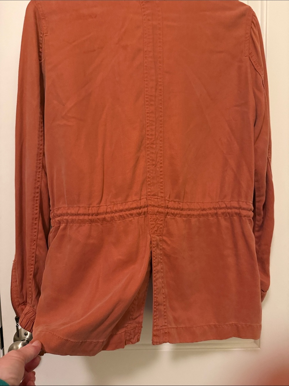 Max Jeans Rust Orange Utility Field Jacket - Picture 14 of 16